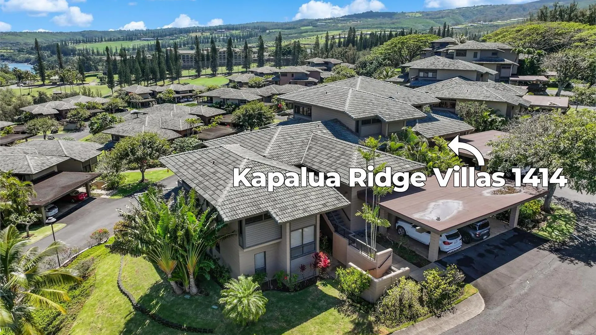 Kapalua Ridge Villas 1414 カハナ
